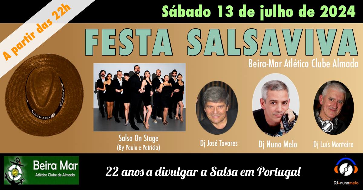 Festa Salsaviva - Sábado 13 de julho 2024