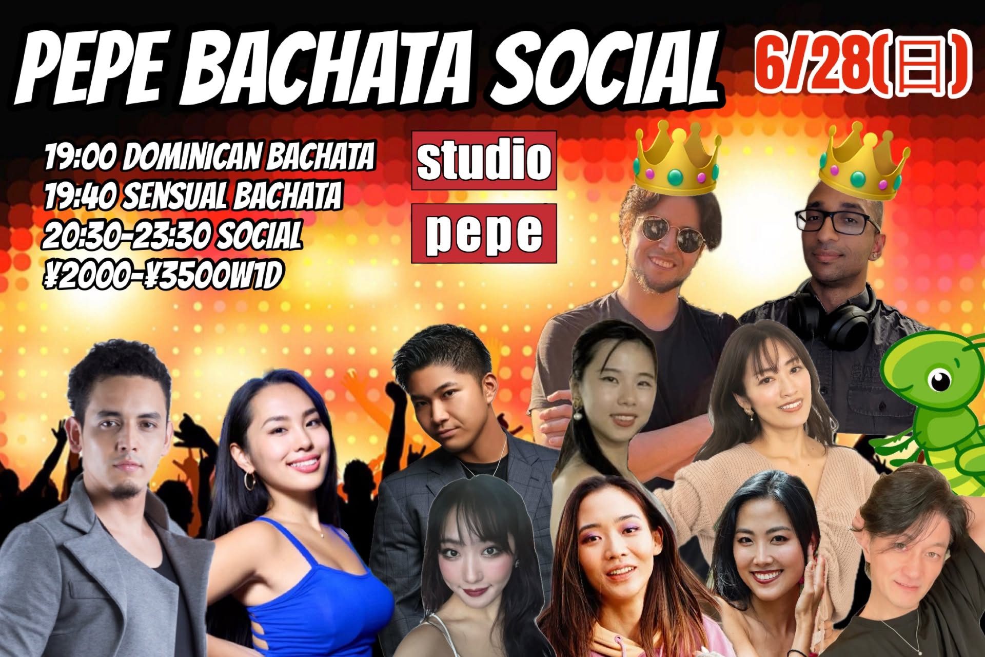 6 28(日) PEPE BACHATA SOCIAL