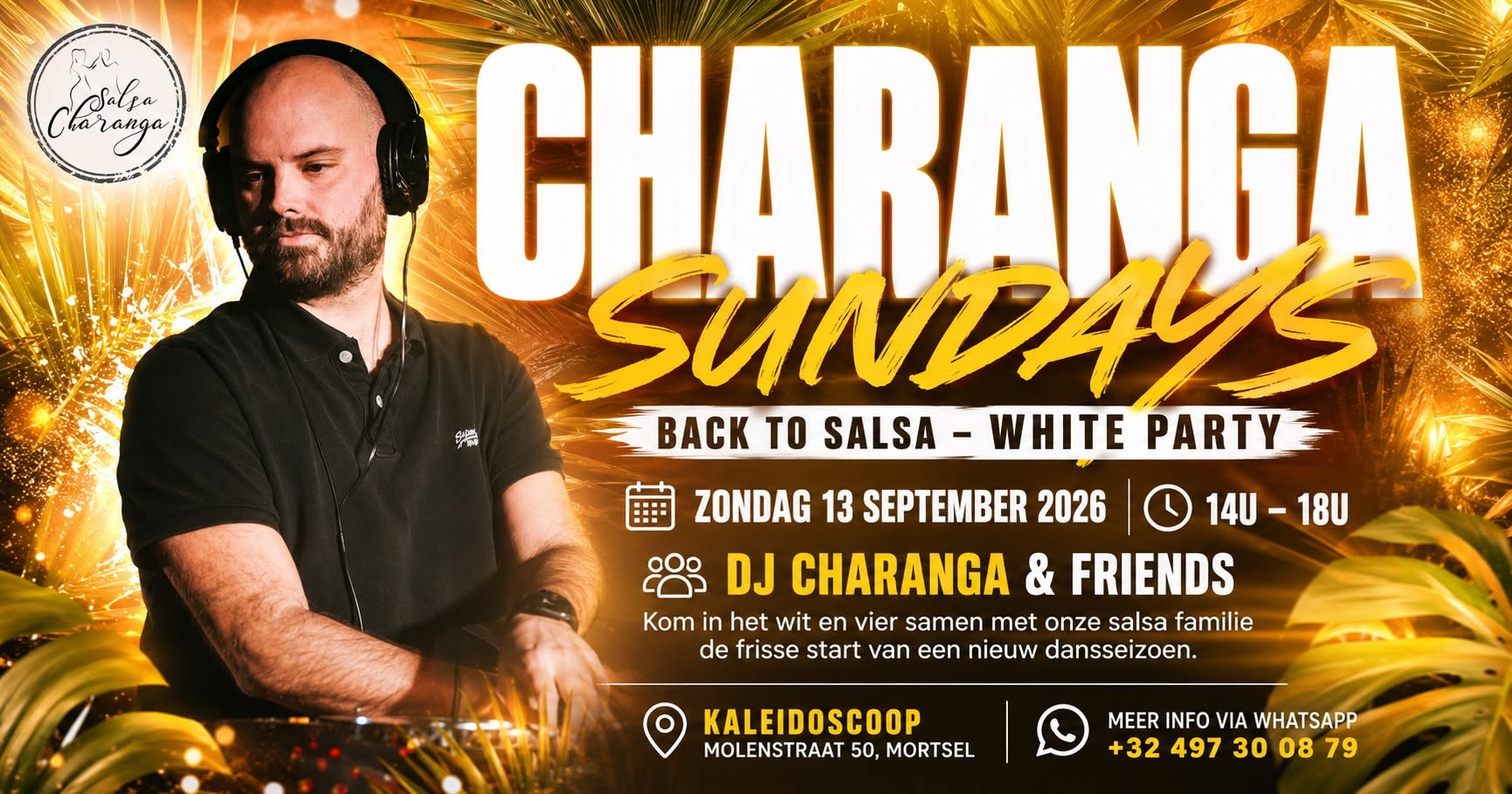 Charanga Sundays - White Edition - Kaleidoscoop Mortsel
