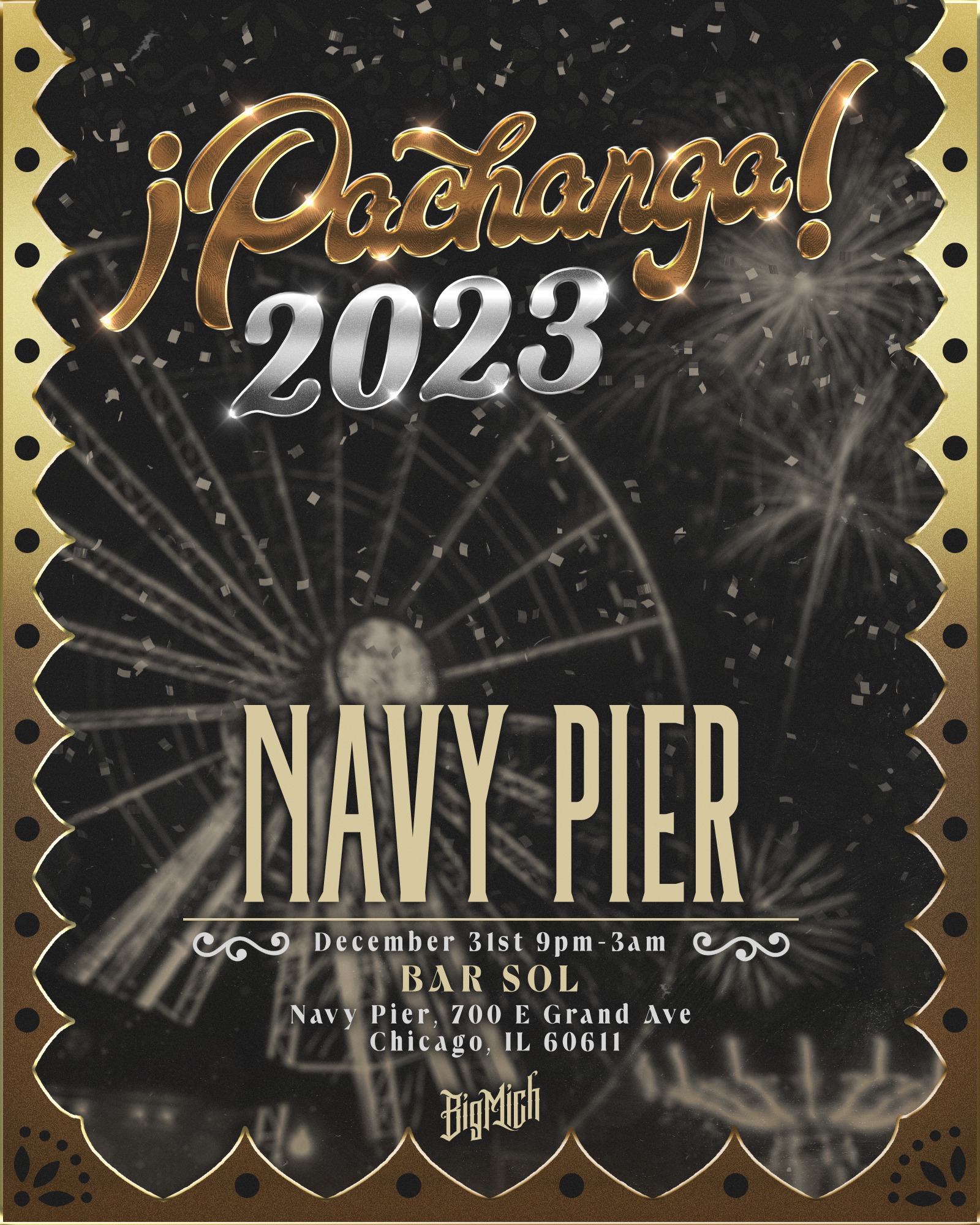 Pachanga 2023 NYE at Navy Pier