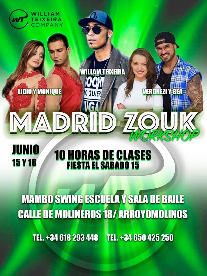 Madrid Zouk workshop
