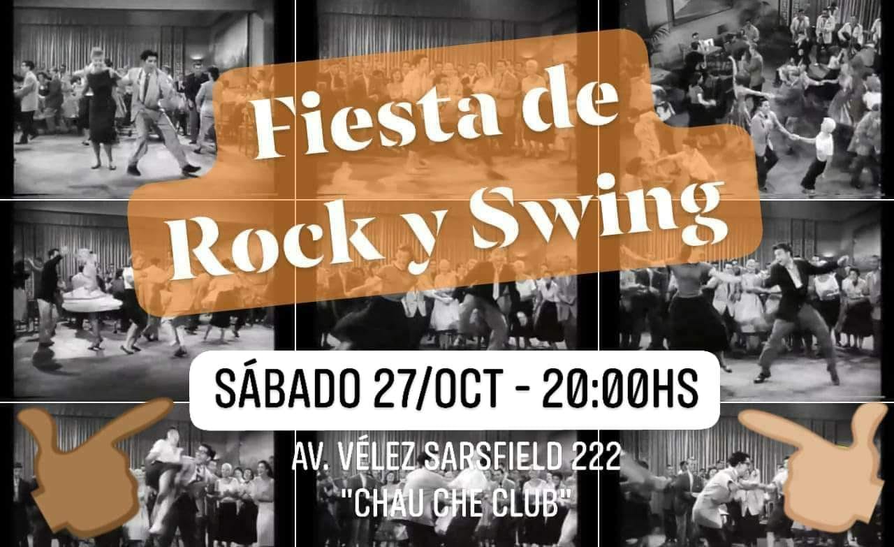 Fiesta De Rock y Swing (Sab27 Oct)