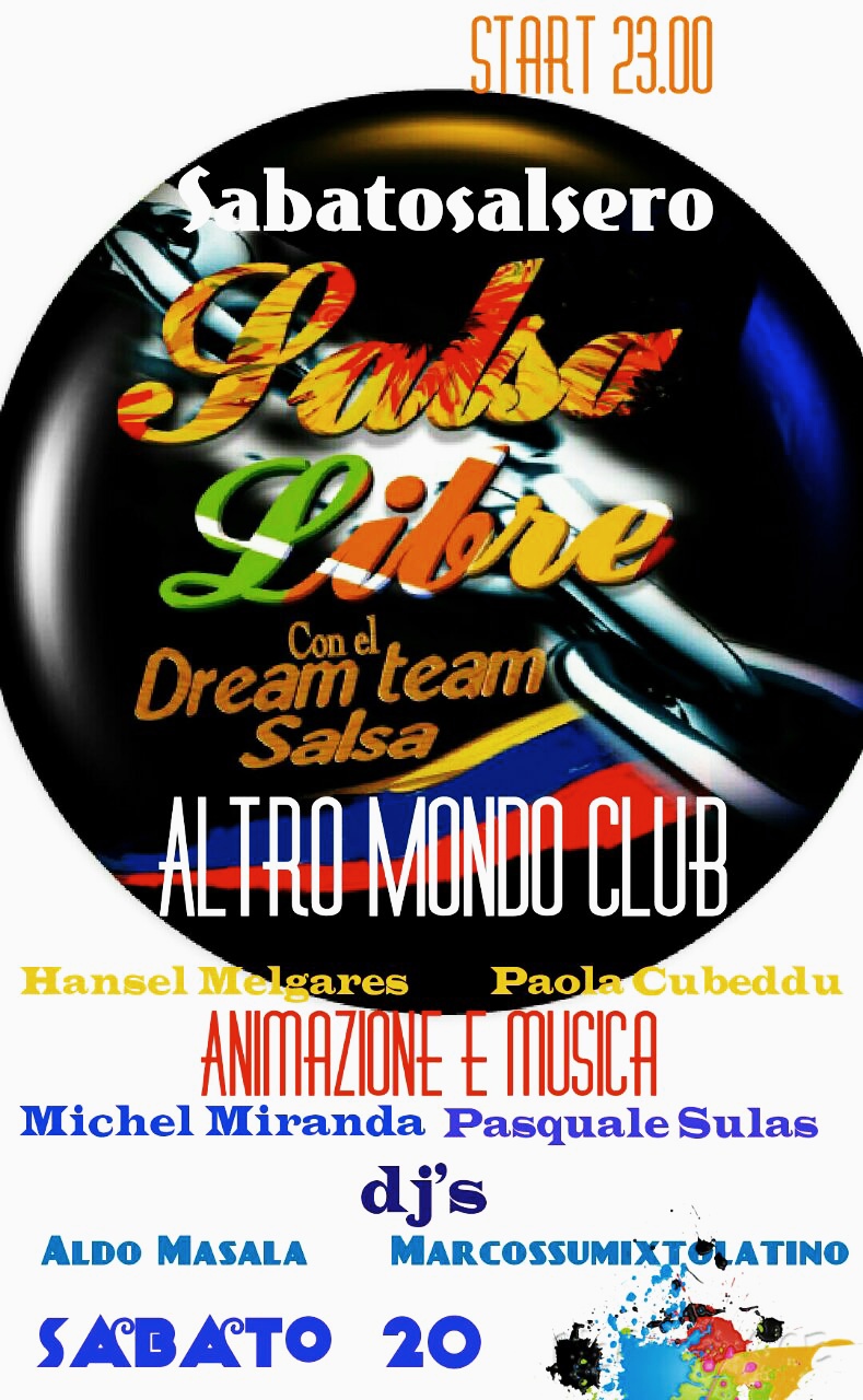 SALSA LIBRE all'Altro Mondo Club