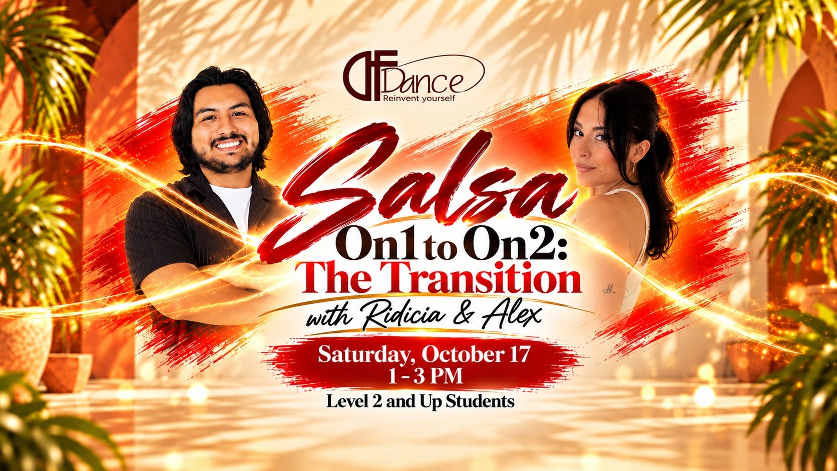 🔥 Salsa On1 to On2: The Transition 🔥 with Alex and Ridicia