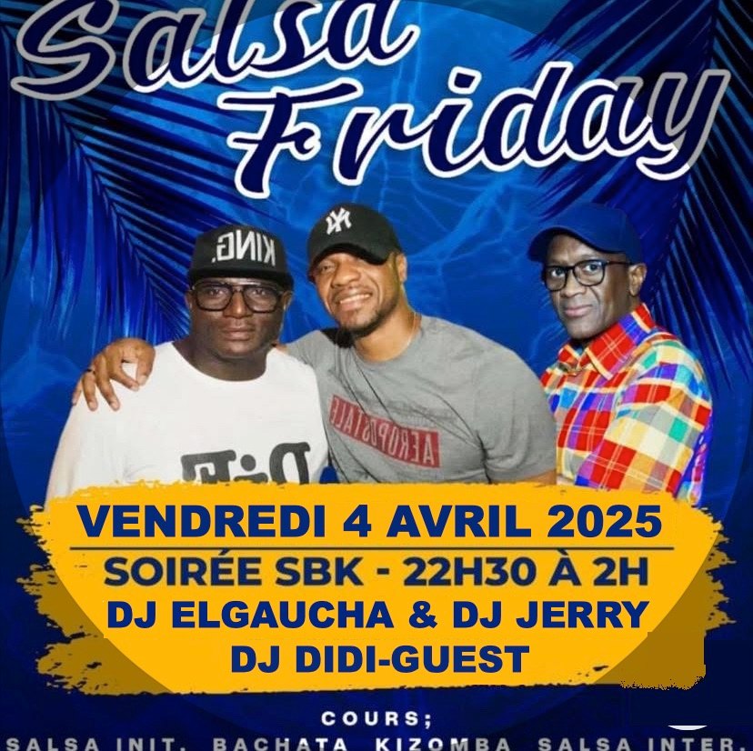 Salsa Friday au « POLY D’OR » mensuelle Dj Didi Elciclon Guest
