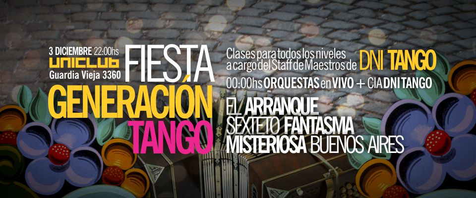 FIESTA GENERACIÓN TANGO