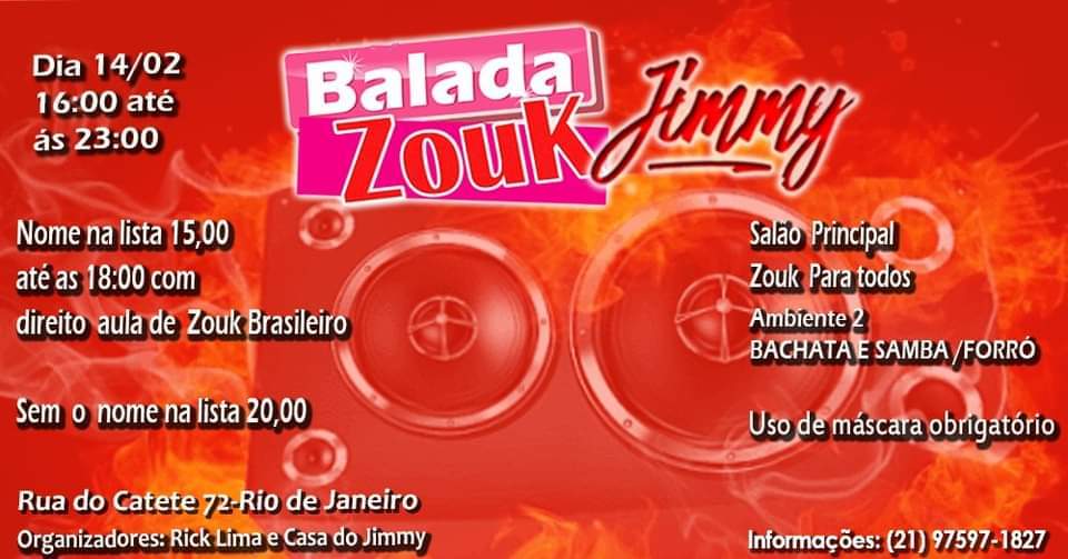 BALADA ZOUK NO JIMMY 2 EDIÇÃO