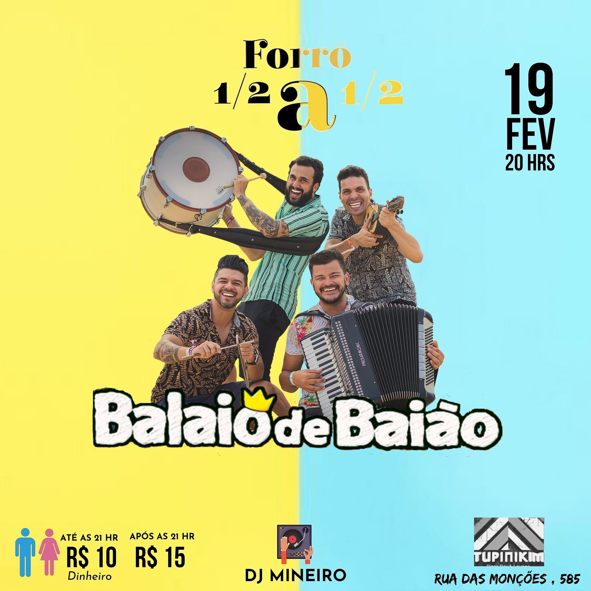 Forró Meio a Meio - * BALAIO DE BAIÃO *