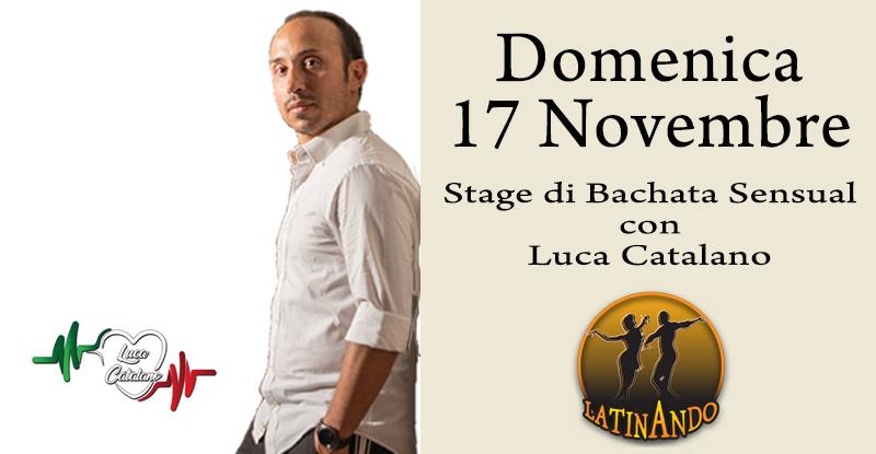 Stage di Bachata Sensual con Luca Catalano
