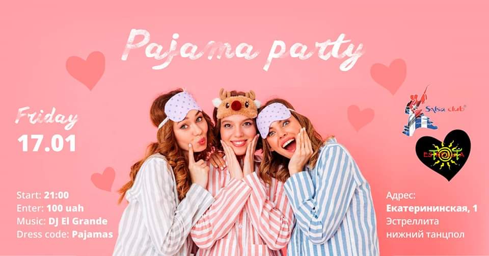 Home Party Pajama Party