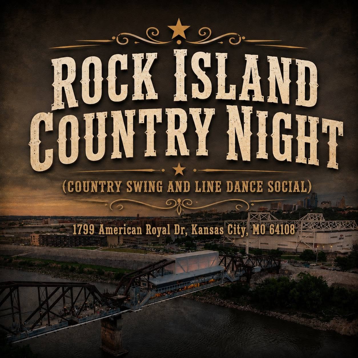 Rock Island Bridge Country Swing and Line Dance Social