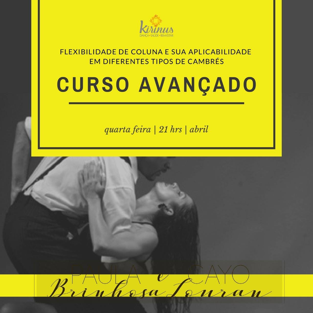 Zouk avançado - Quartas 21h