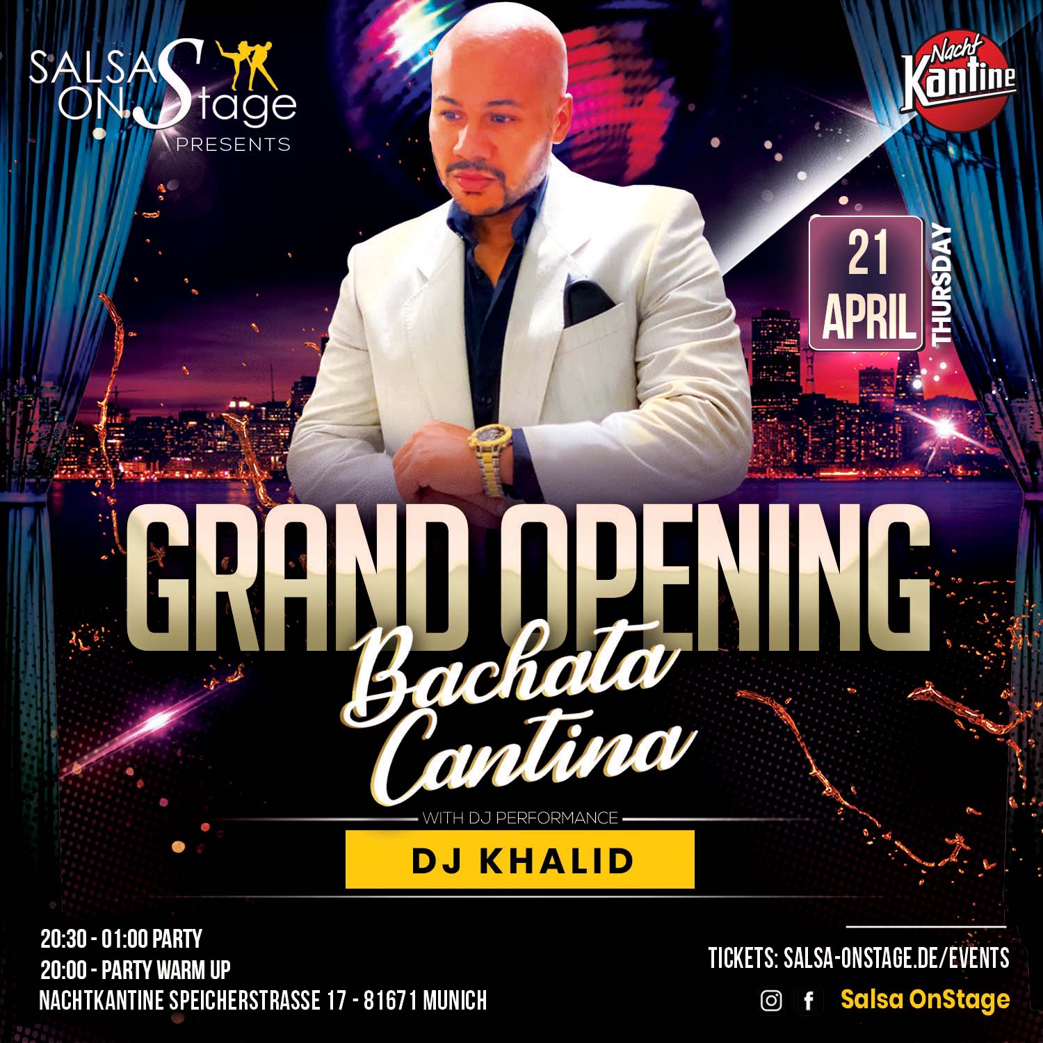 BACHATA CANTINA GRAND OPENING with DJ KHALID
