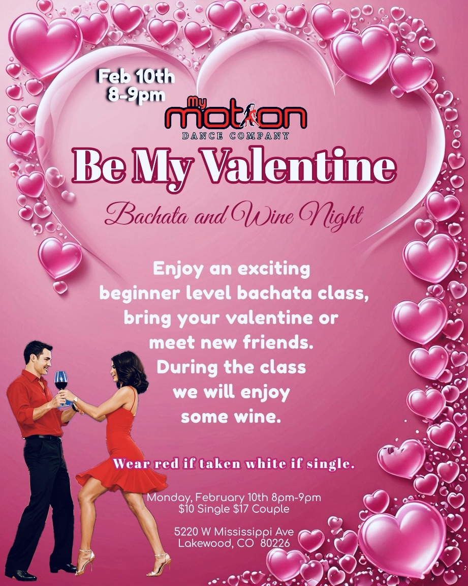 Be My Valentine Bachata and Wine