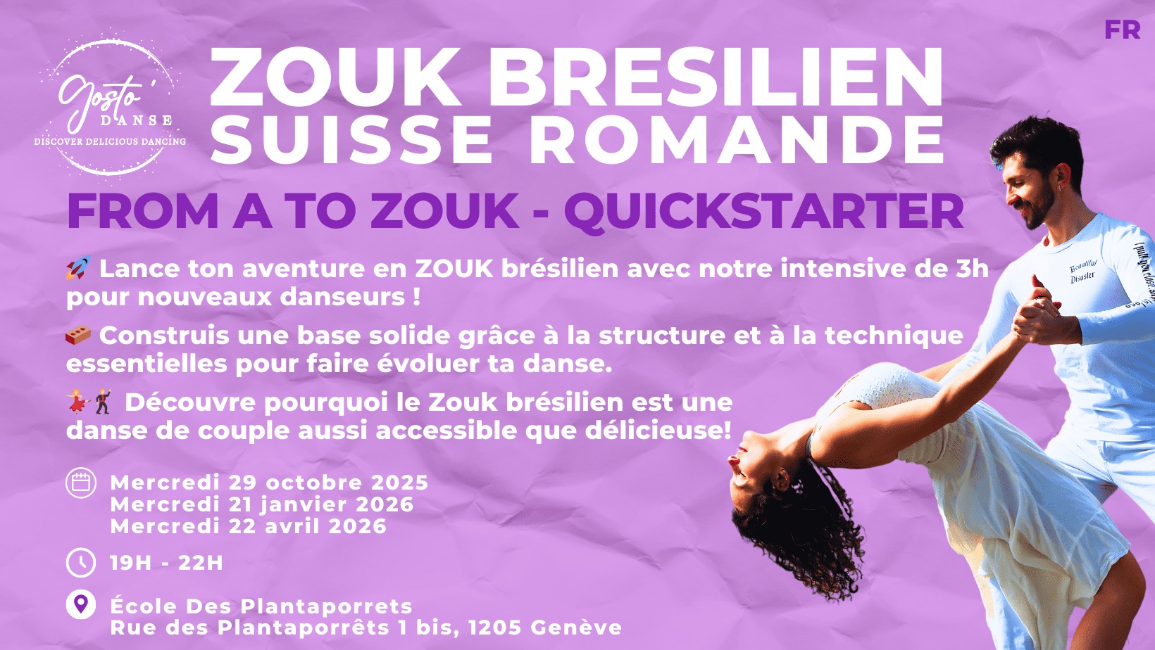 From A to Zouk - Brazilian Zouk Quickstarter series