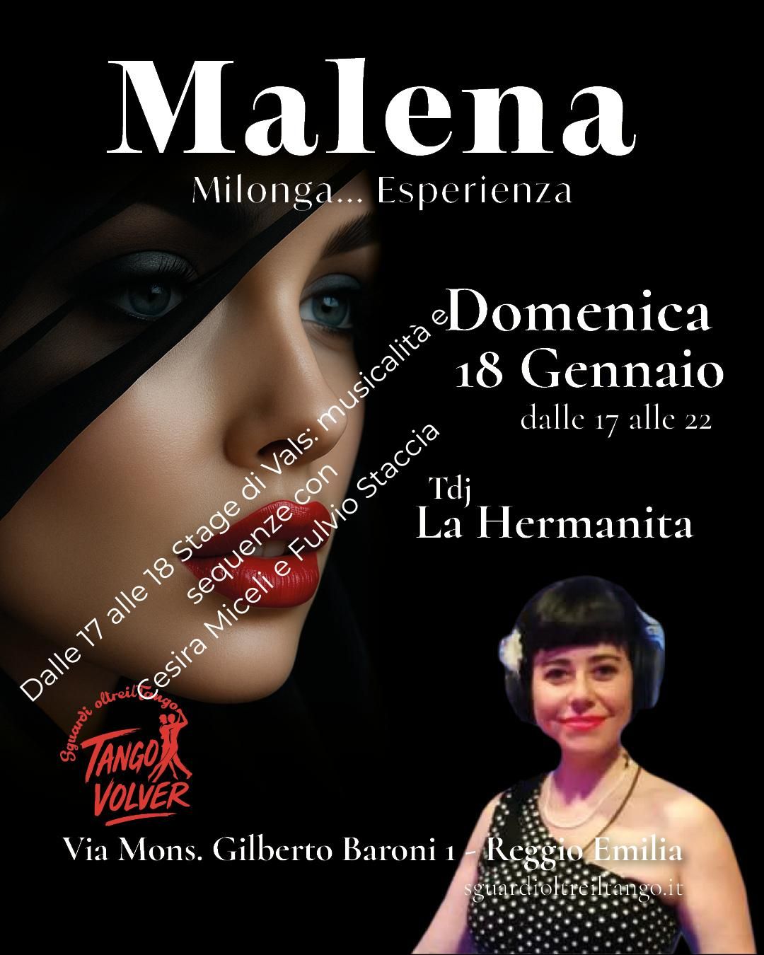 Speciale Malena! La Hermanita en vinilo tdj!!! Stage di Vals.