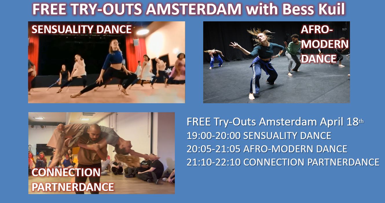 FREE Try-Outs: Sensuality Dance, Afro-Modern & Connection Partnerdance!