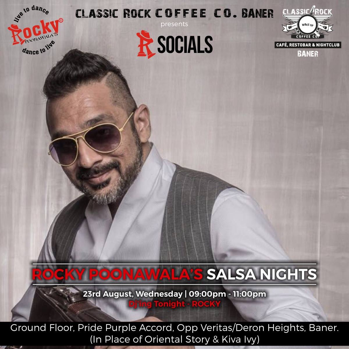 Rsocials - Rocky poonawalas SALSA nights