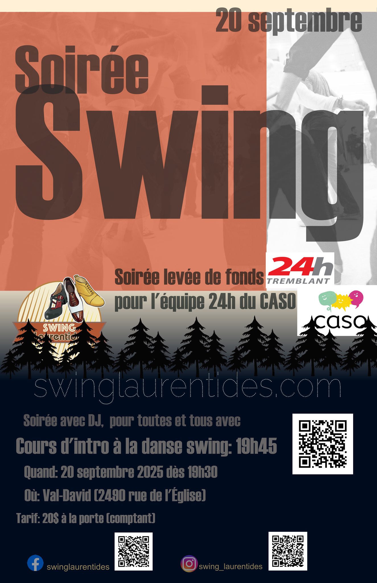 Soirée swing pour la cause CASO