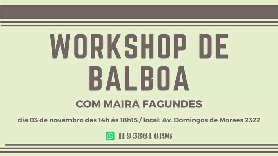 Workshop de Balboa: iniciantes e iniciados