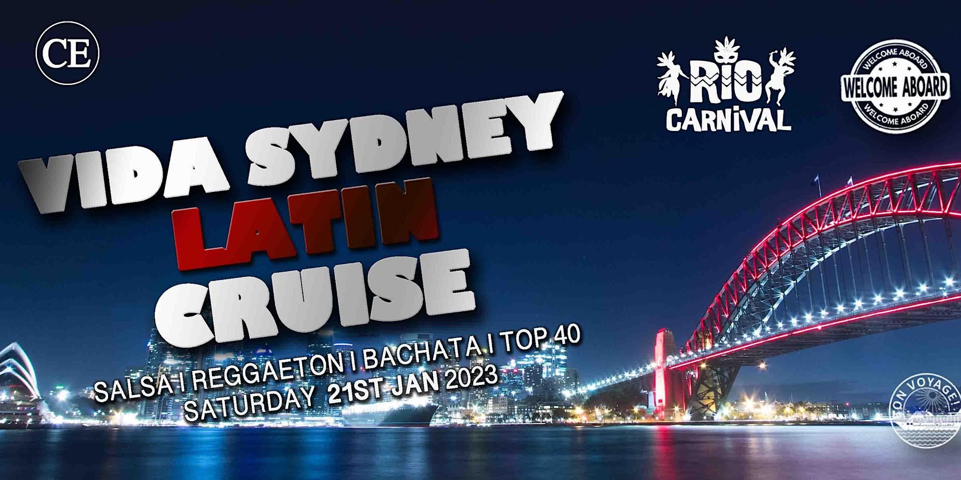 Vida Sydney - Rio Carnival Latin Cruise