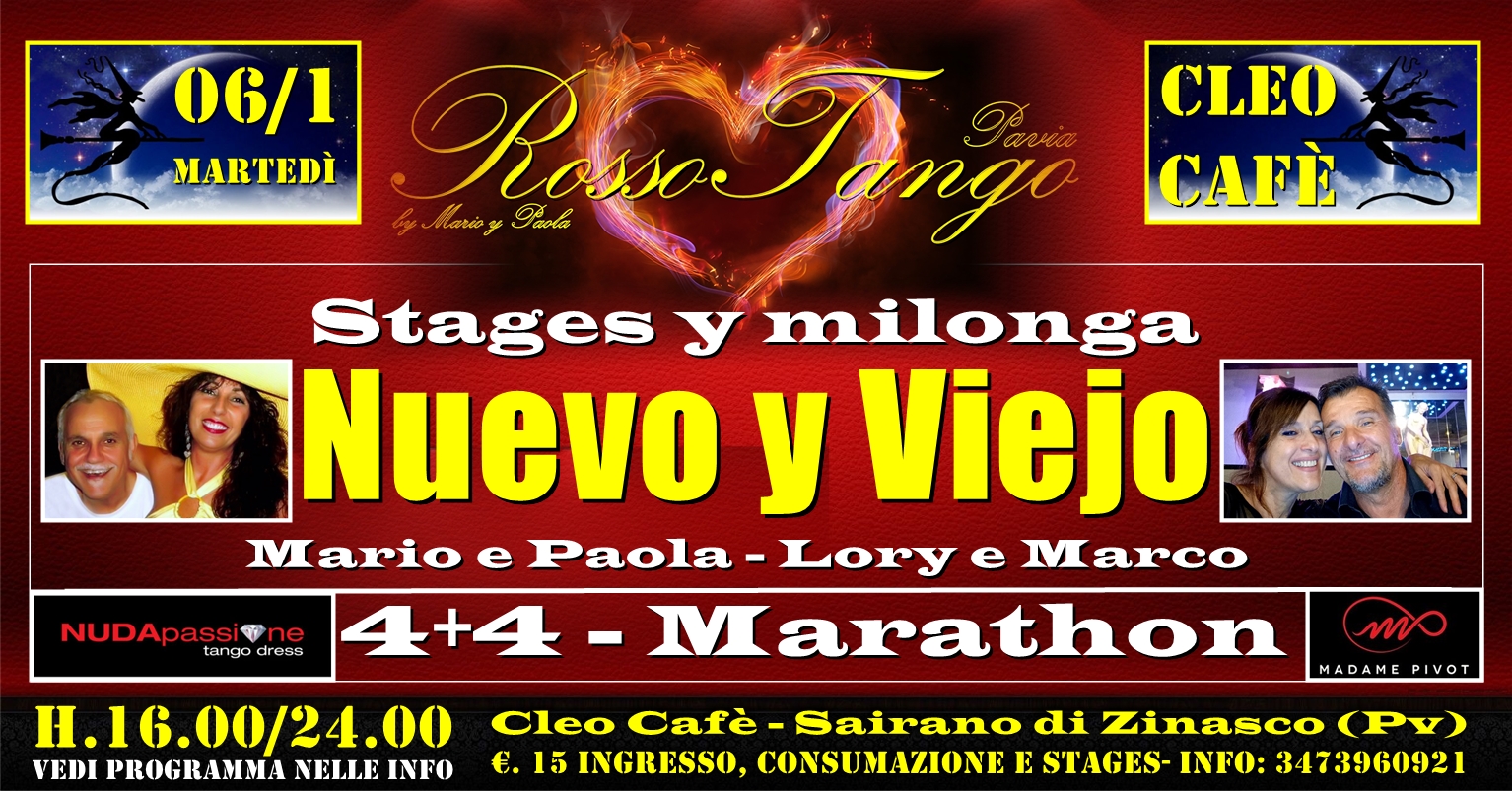 RossoTango - Befana Marathon - 2 Stages free - 2TJ