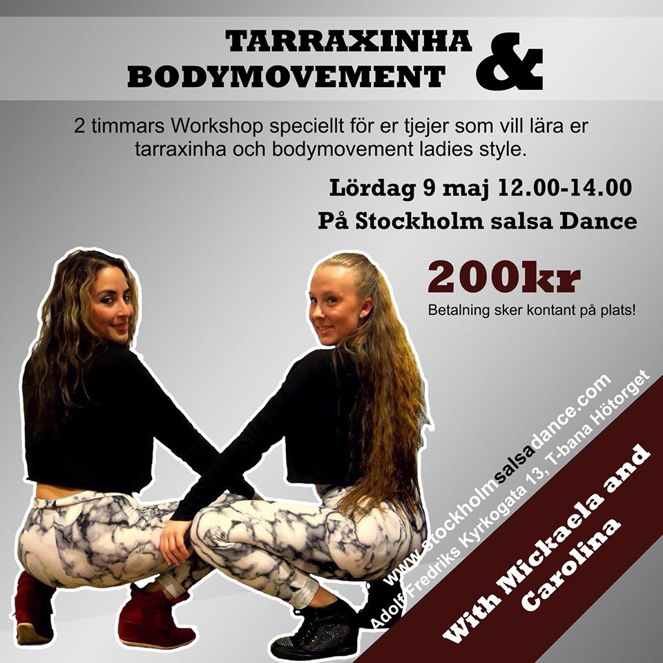 Tarraxinha & Bodymovement Workshop (Stockholm Salsa Dance)