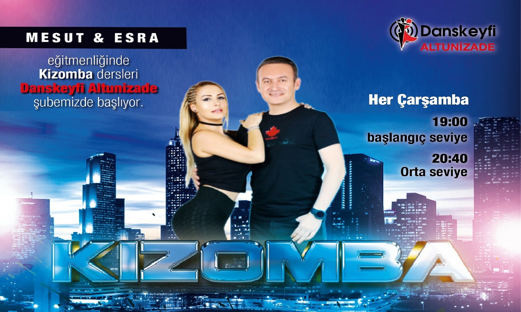 Yeni Kizomba Sınıflarımız Başlıyor