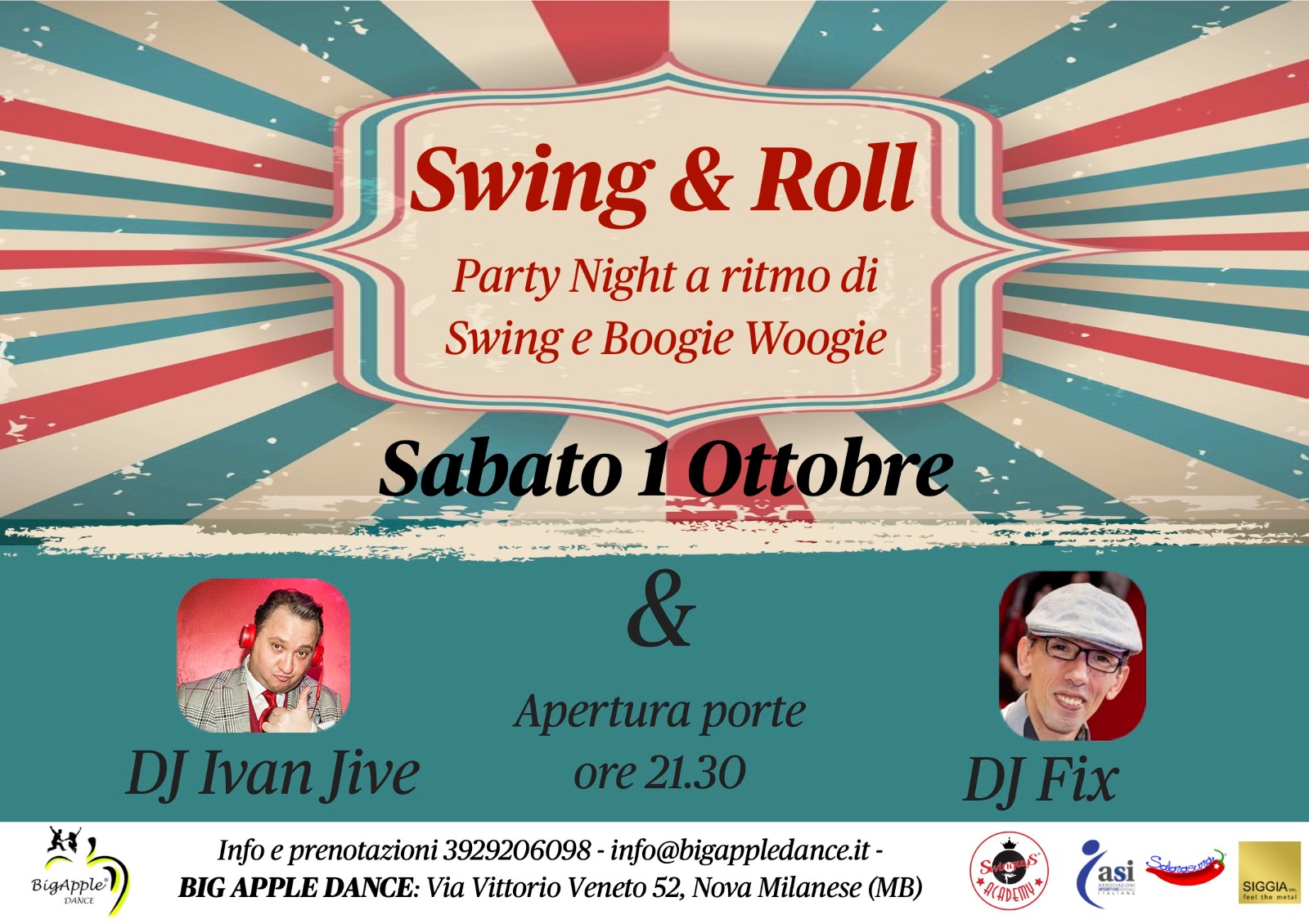 Swing and Roll Party Night - Big Apple