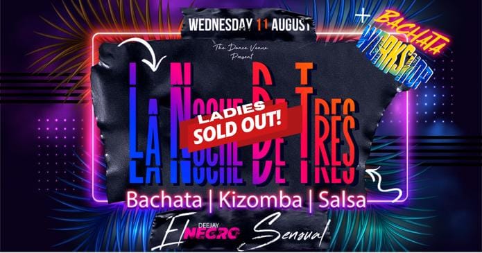 La Noche de Tres + Bachata Workshop Weert