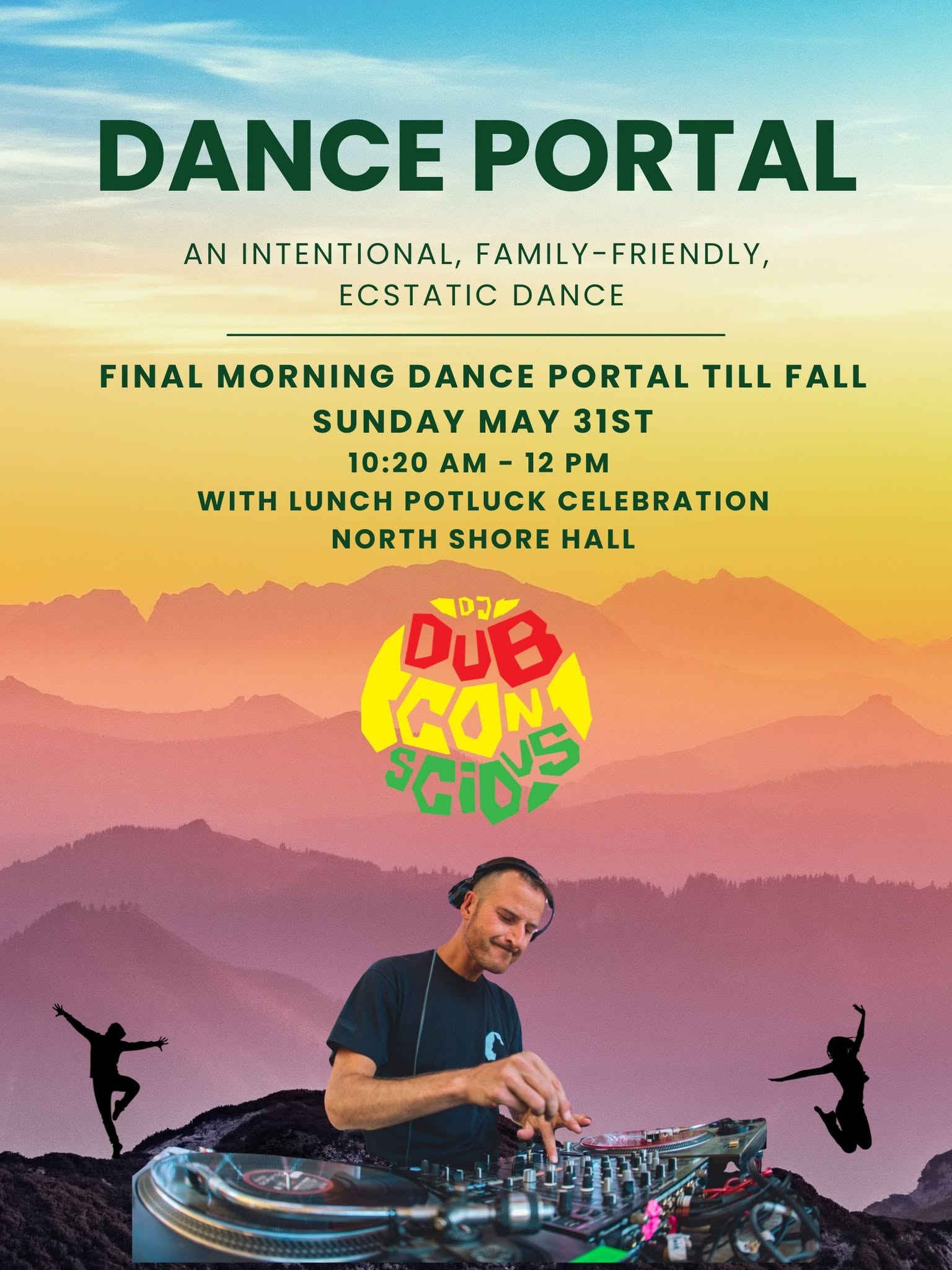 Dance Portal - Final Sunday Morning till Fall ft. Dubconscious & Lunch Potluck