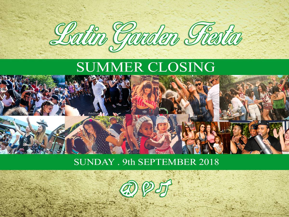 Latin Garden Fiesta . draußen tanzen . summer closing