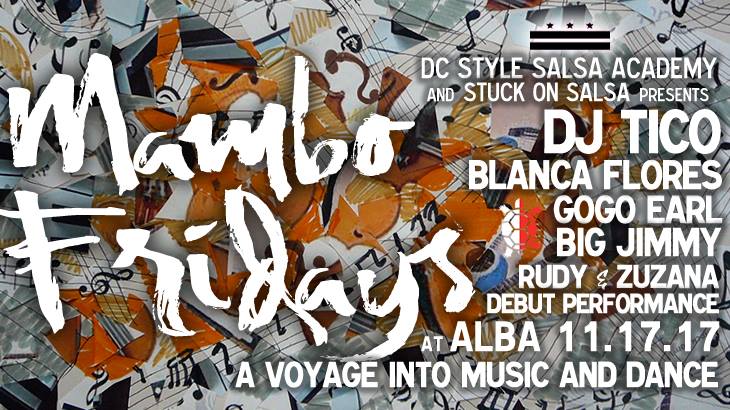 Mambo Fridays! A Voyage into Music and Dance - 11.17 Guest List!