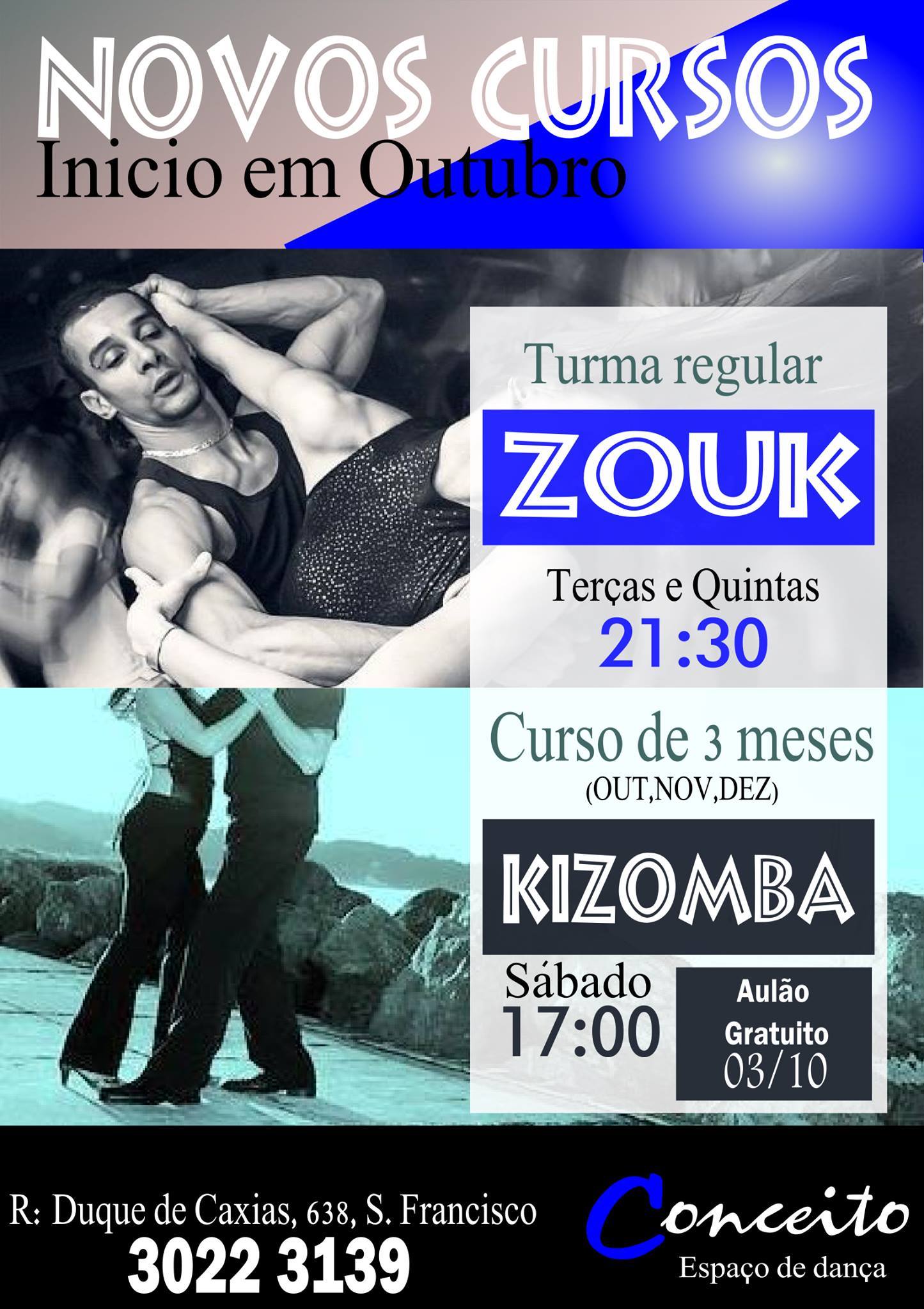 Curso de KIZOMBA- 3meses