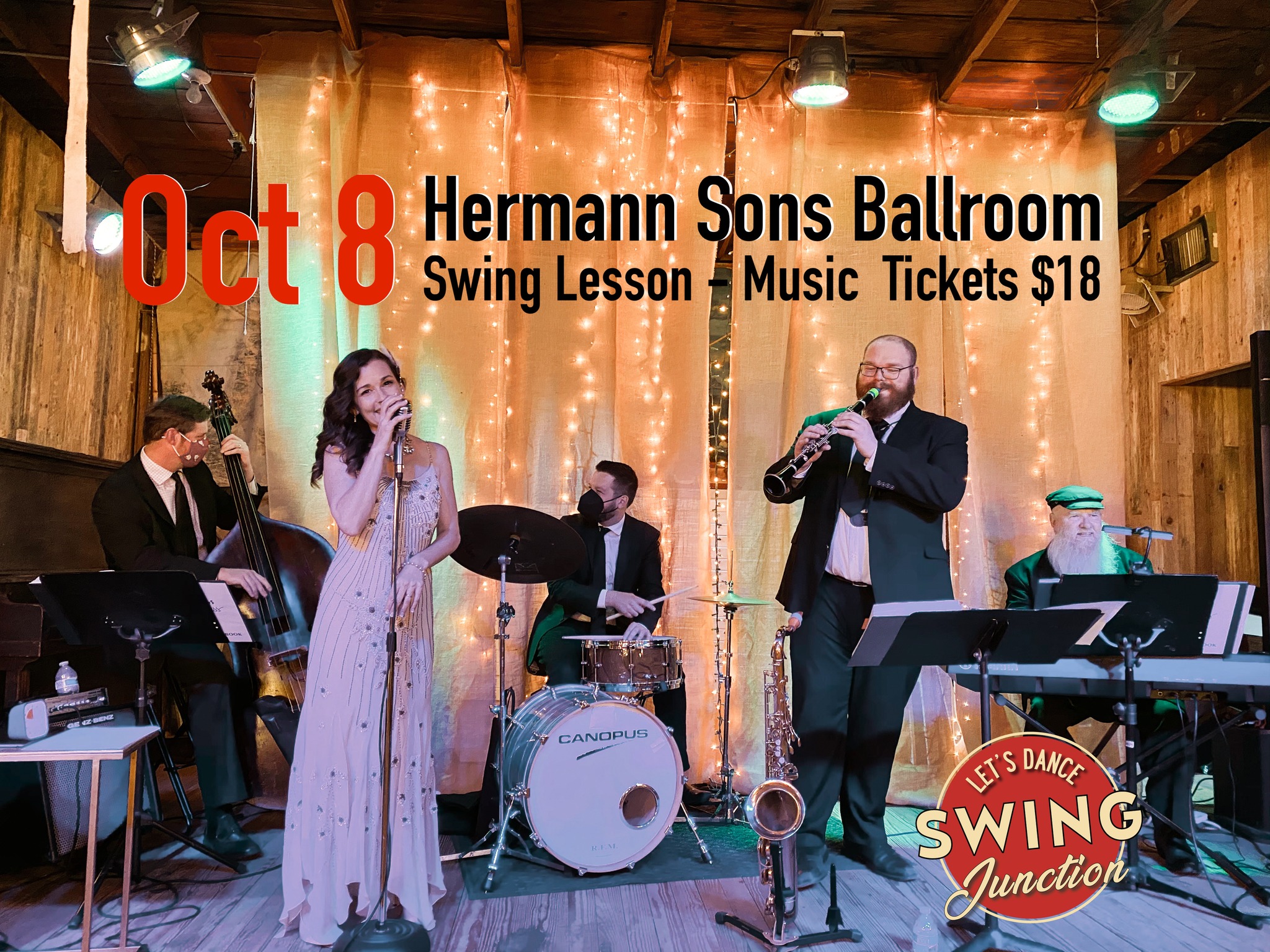 "Three Swings and a Miss” SWING 525 - Hermann Sons Dancehall - Oct 8