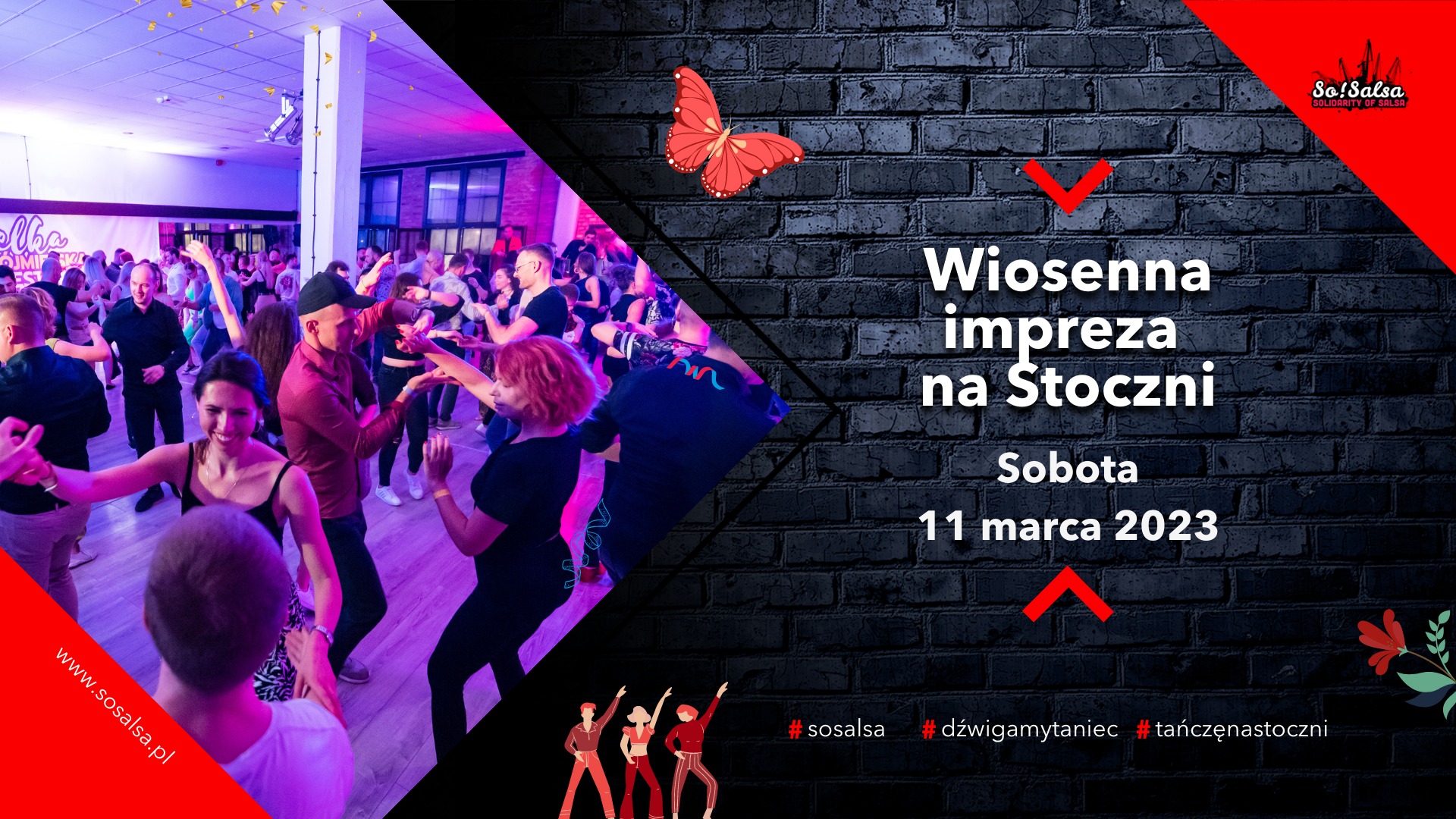 Wiosenna Impreza w So!Salsa 11 03 - Budzimy wiosnę na Stoczni!