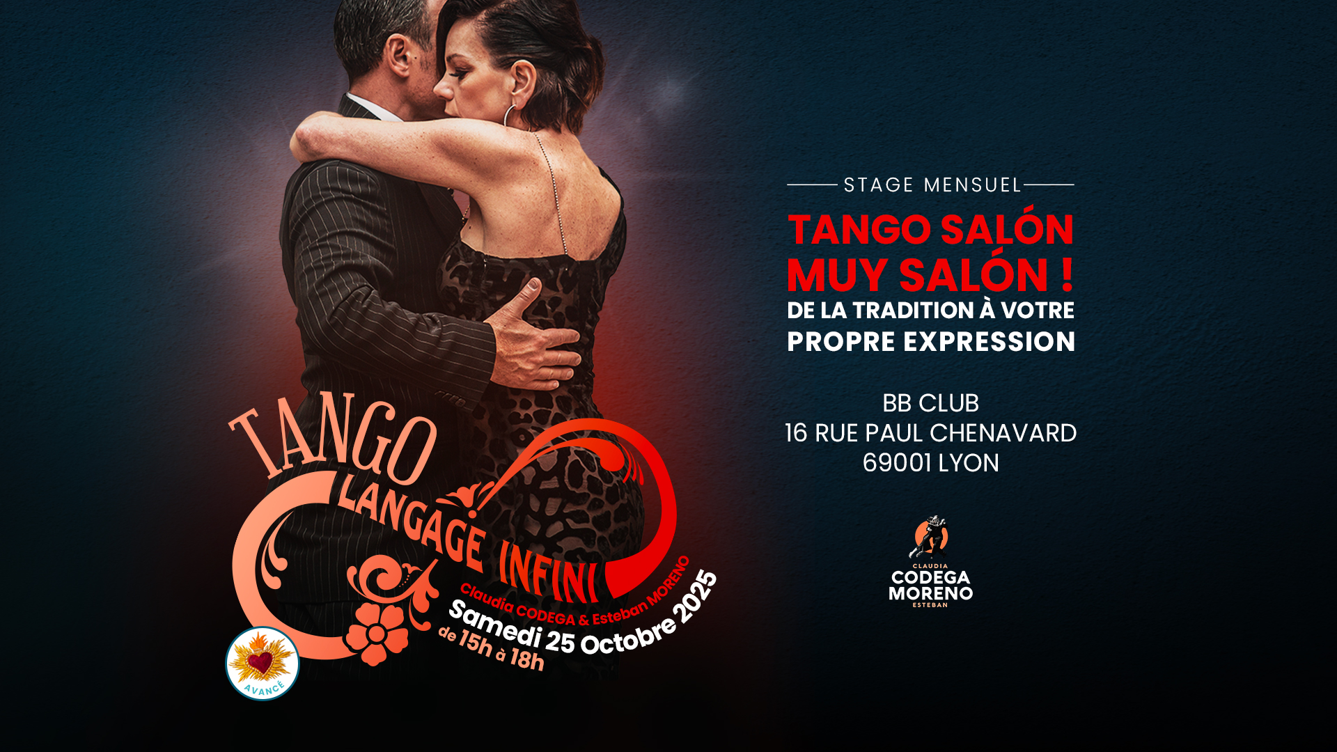 TANGO Langage Inifini - Tango Salón, muy Salón 🌟