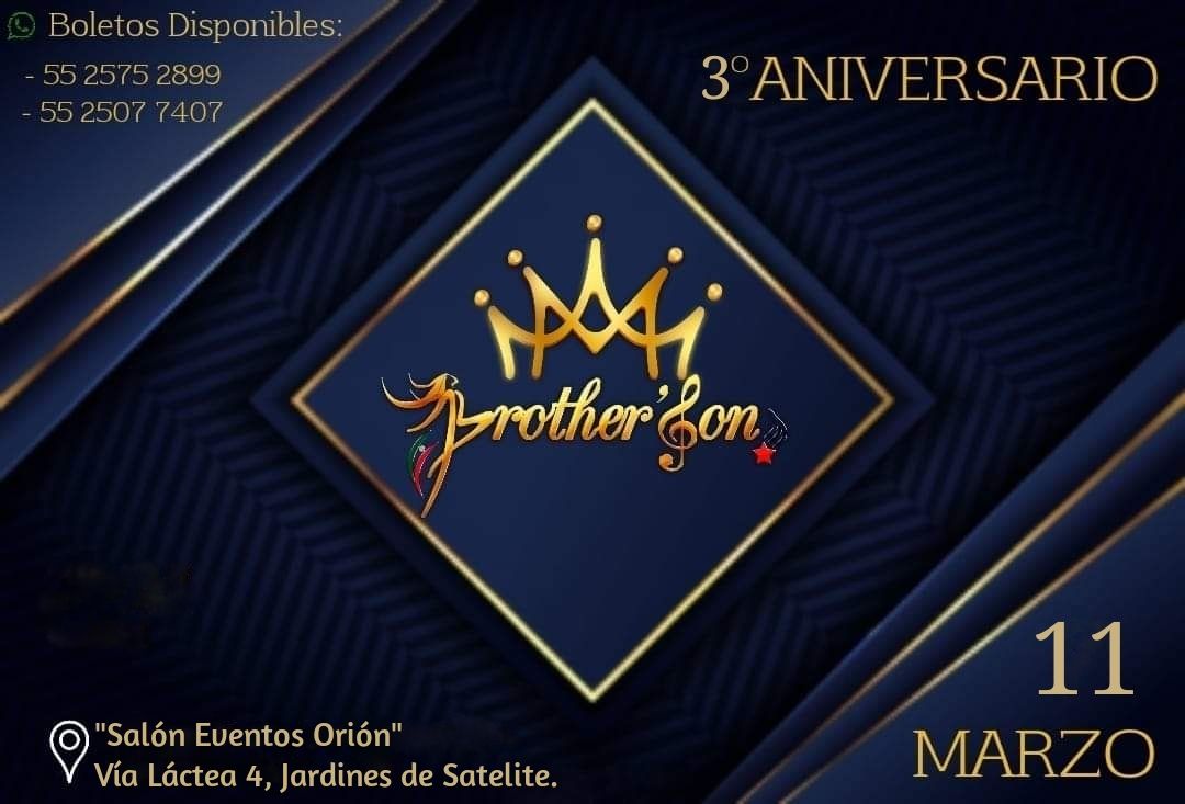 3º Aniversario Brother'Son