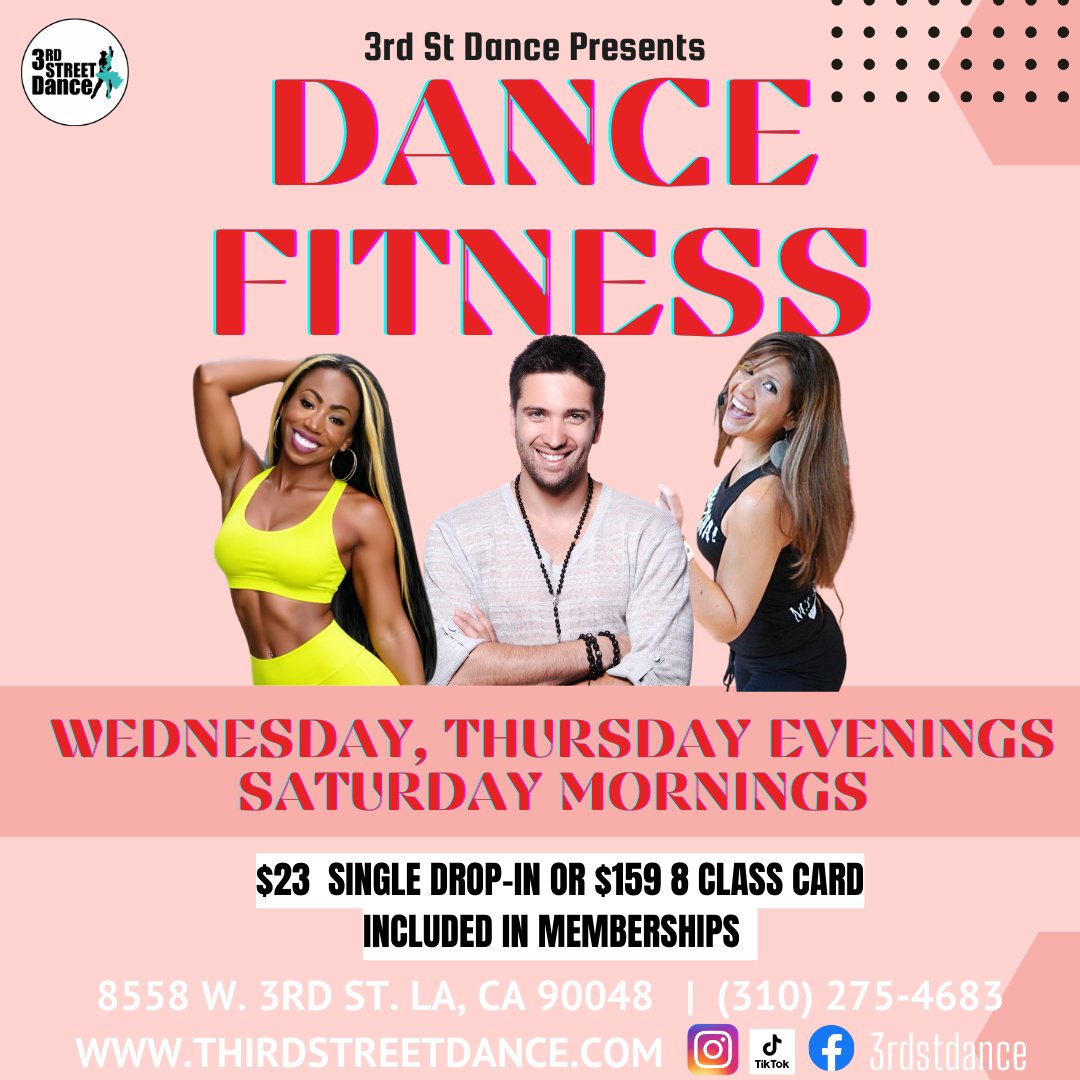 Dance Fitness Classes 3rd Street Dance LA
