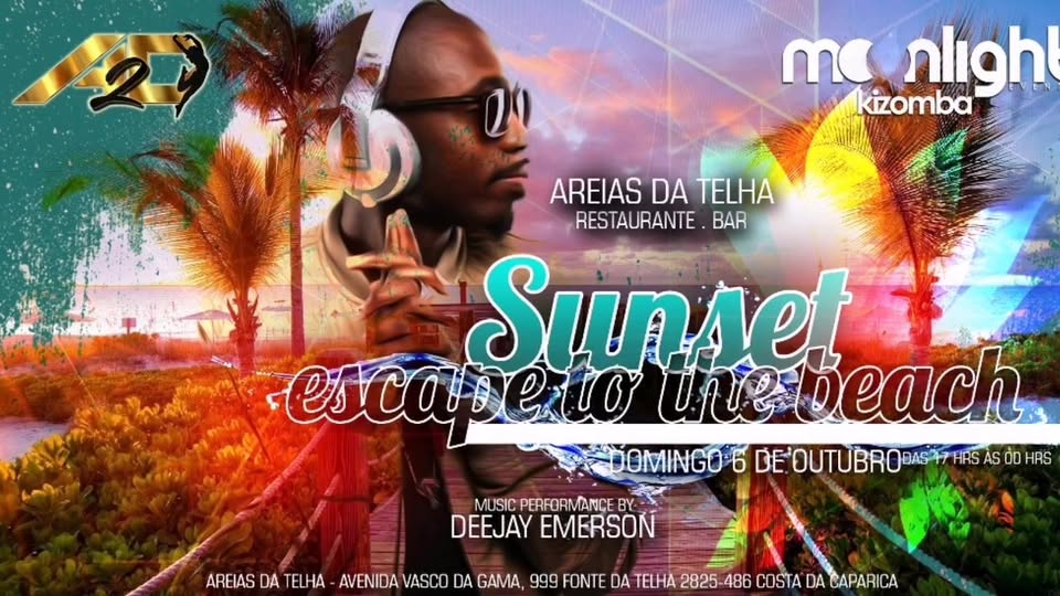Escape to the Beach ★ A2D & Moonlight ★ Domingo Sunset