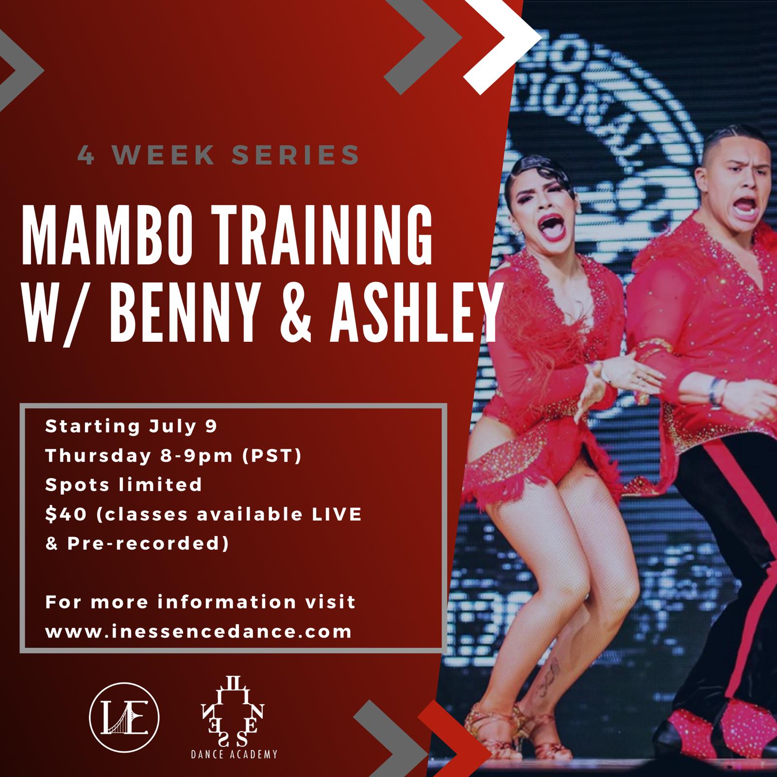 4 week Mambo Series w Benny & Ashley