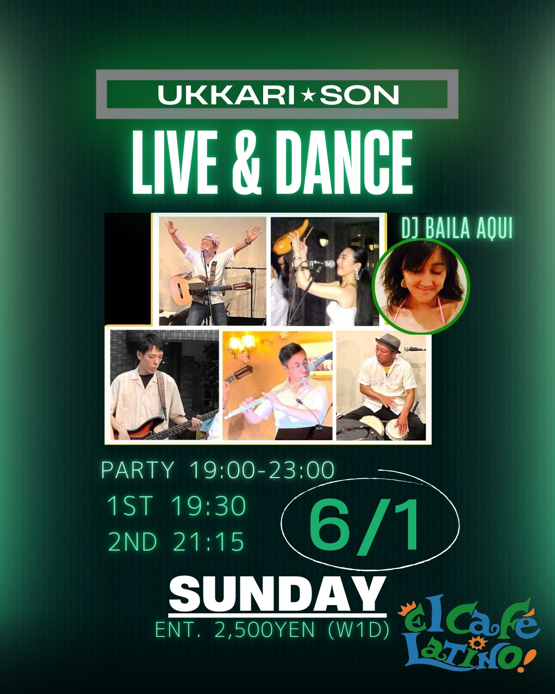 UKKARI☆SONのLive & Dance Party