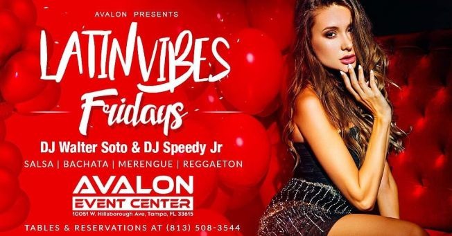 Latin Vibe Fridays "Noche Latina" Guest List
