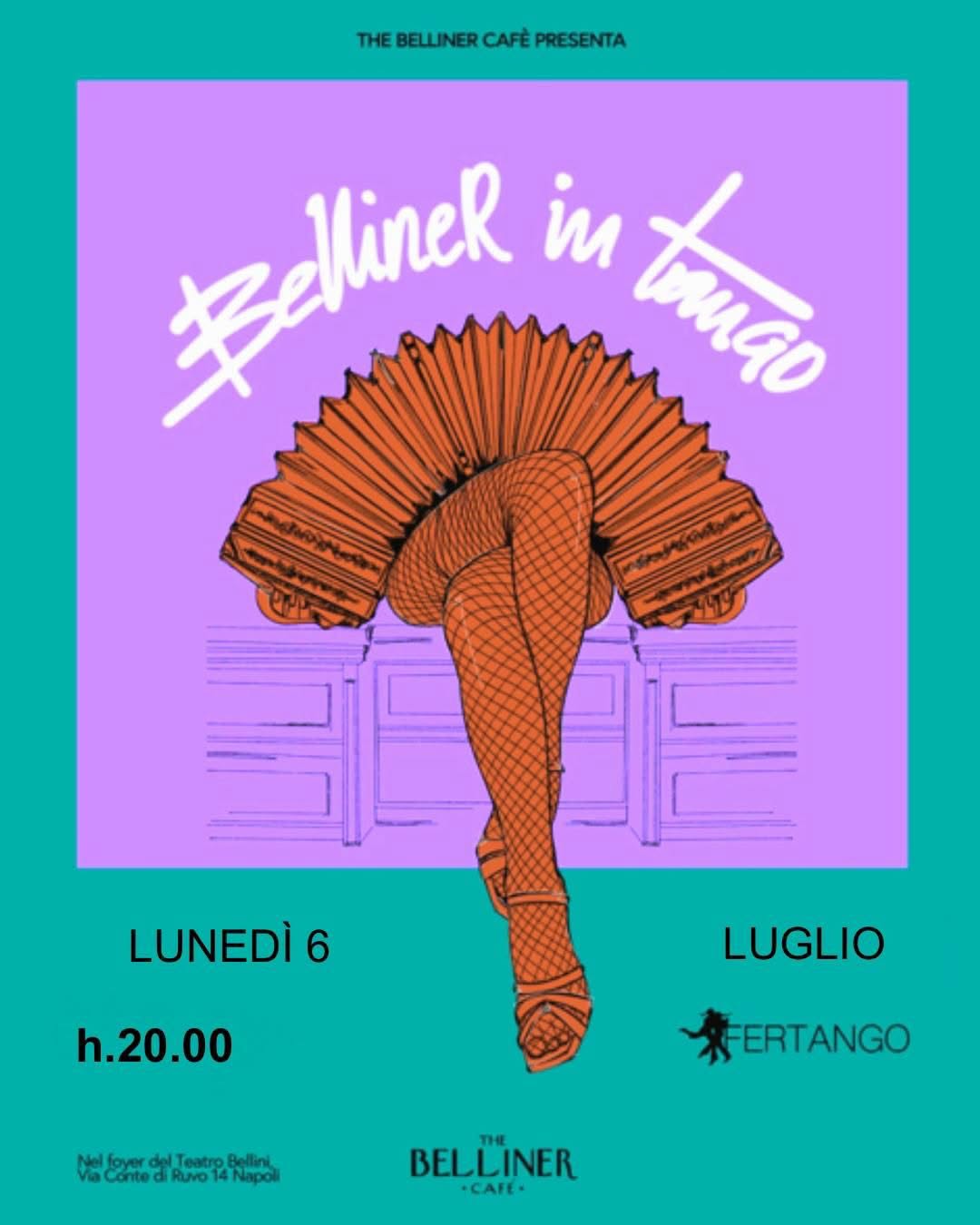 BellINerINTango lunedì 6 luglio Tango a Teatro ❤️
