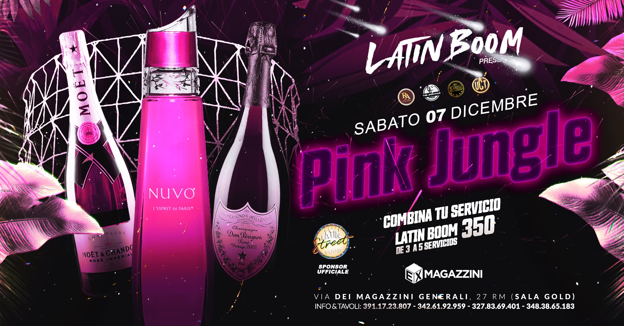 Latin Boom Presenta Pink Jungle La Rumba Del Sabato Sera