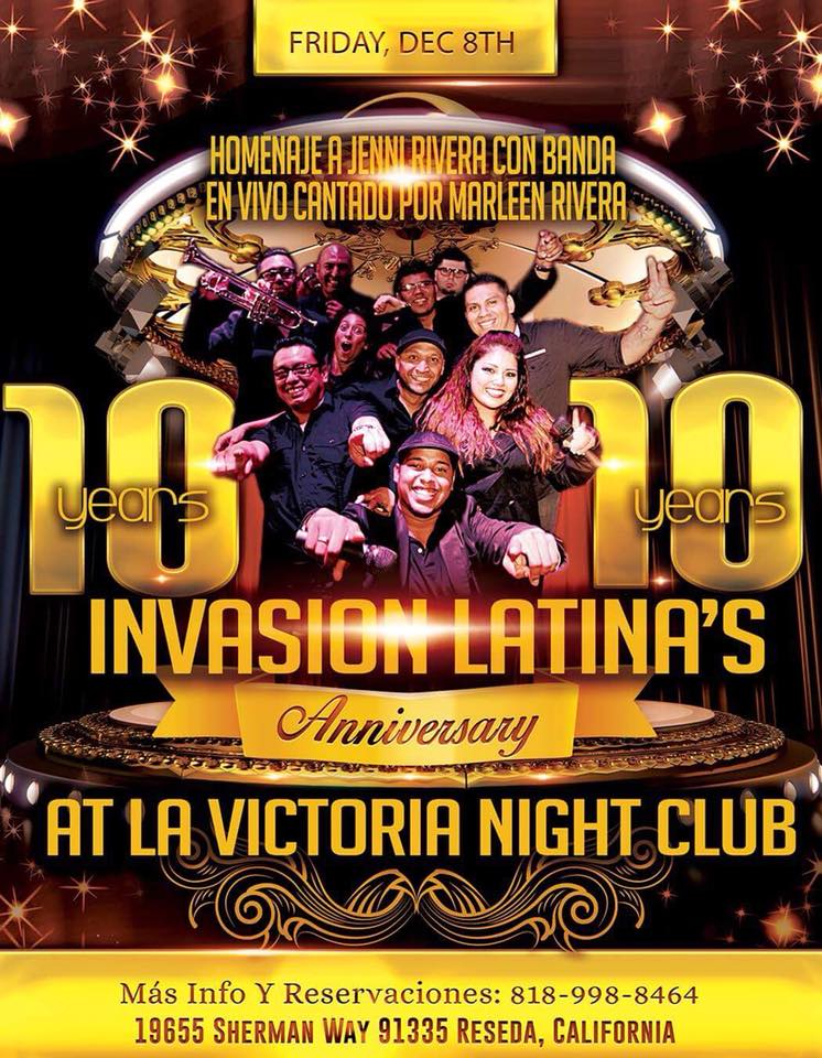 Grupo Invasion Latina 10th Years Anniversary
