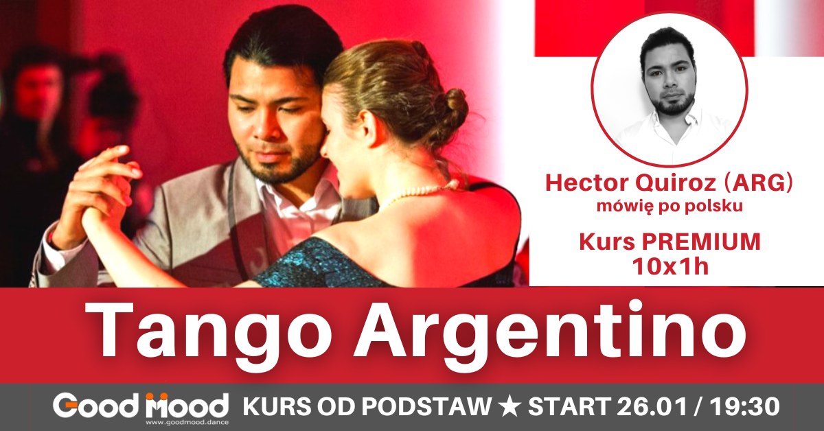 TANGO ARGENTINO od Podstaw ★ Piątek 19:30 ★ 26.01.2024 ★ Good Mood