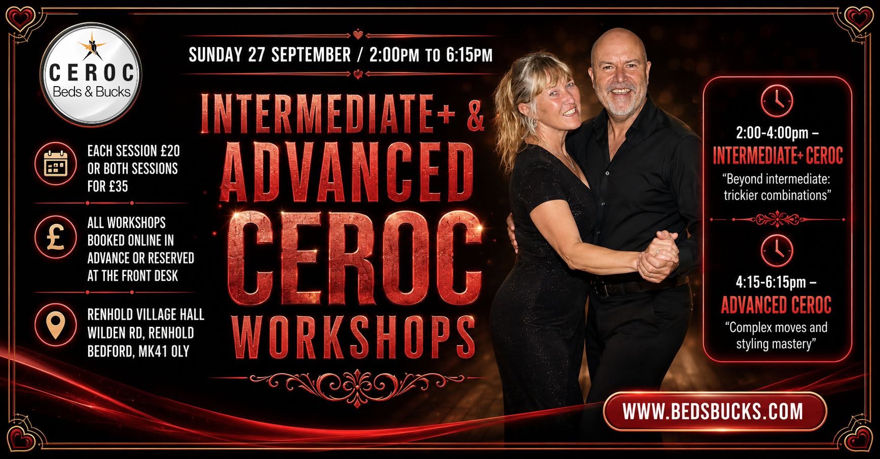Advanced Workshop in Bedford