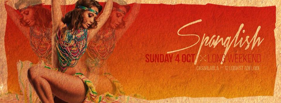 Spanglish Latino & International beats Sunday 4 October