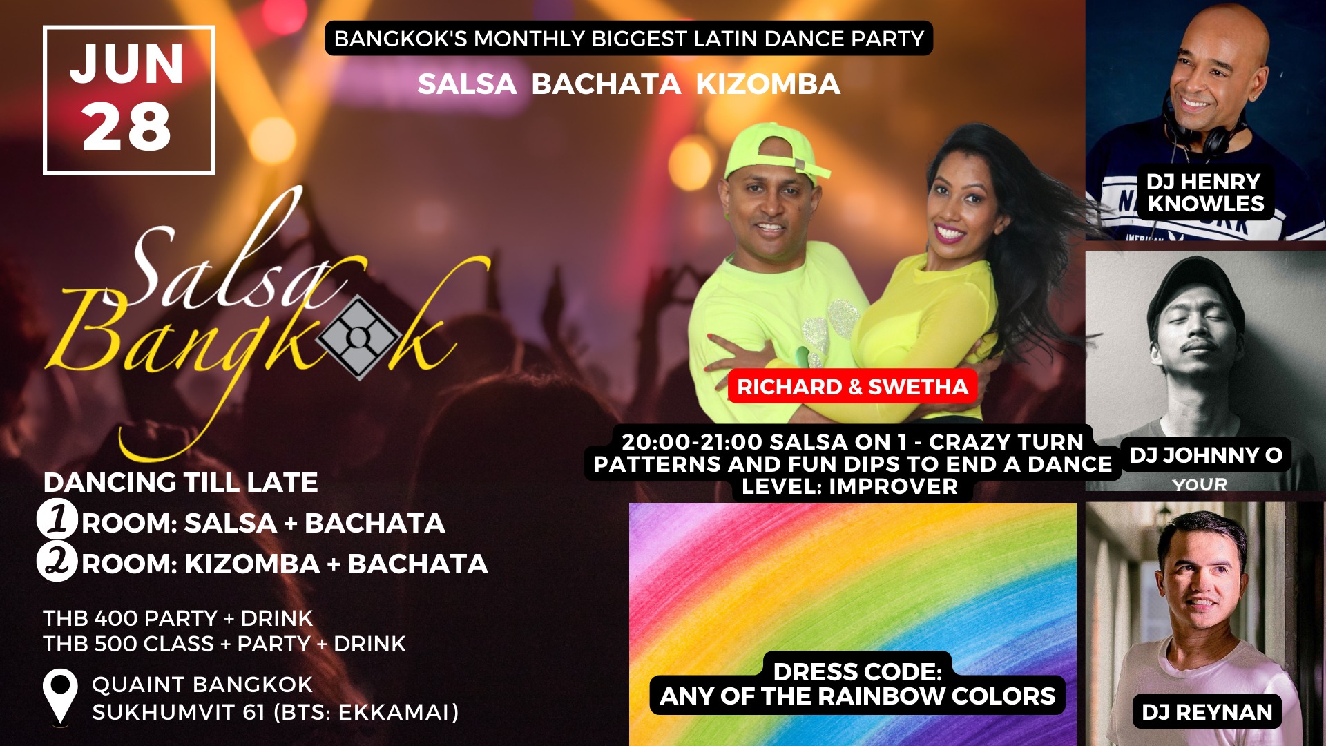 Salsa Bangkok Party - June 2024